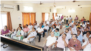 Urgent meeting at the IMA Hall for state wise strike in the view of the abduction and murder of Dr. RB Chaudhary of Gumla