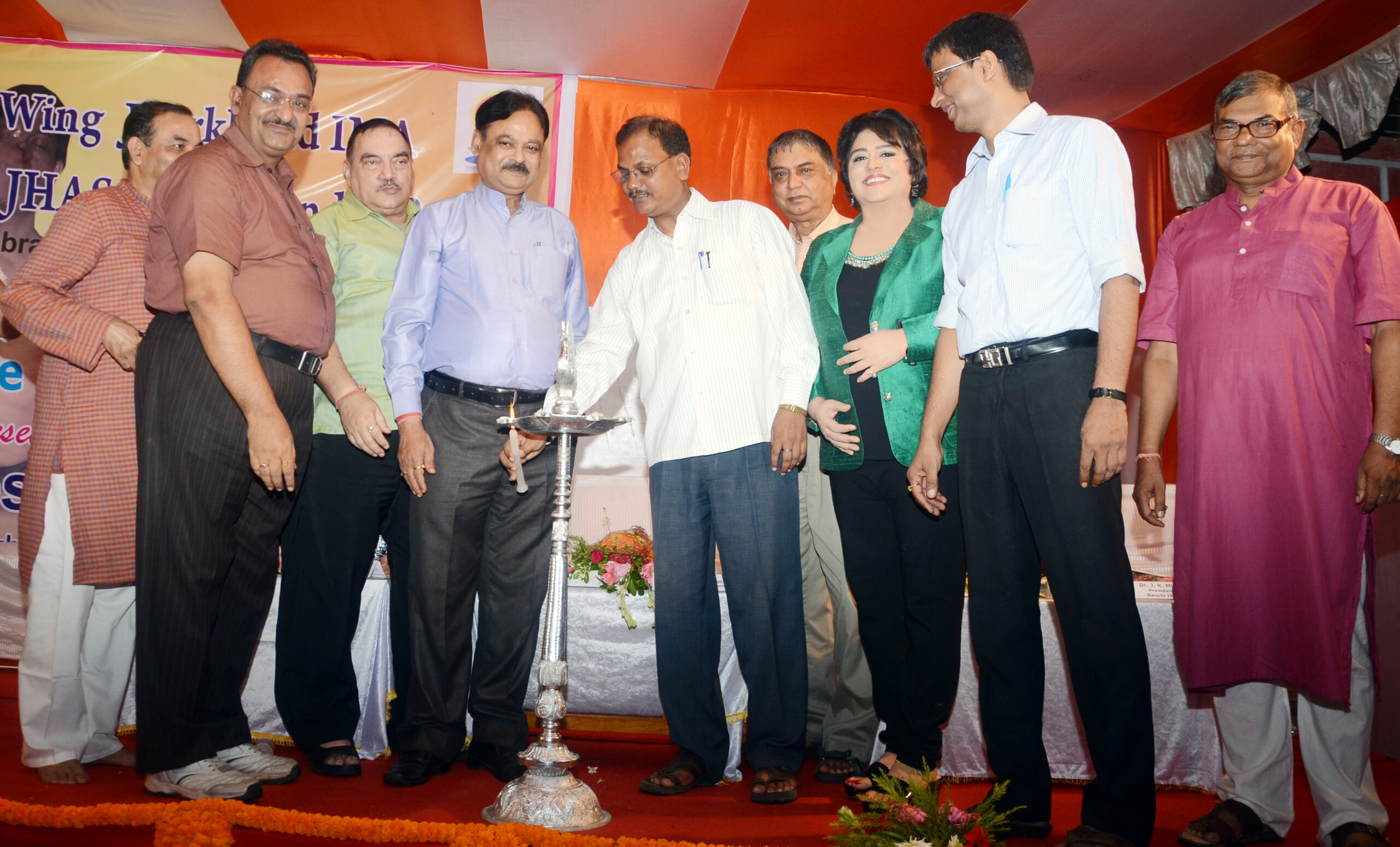 International Yoga Day celebration at IMA, Jharkhand on 21st June 2015